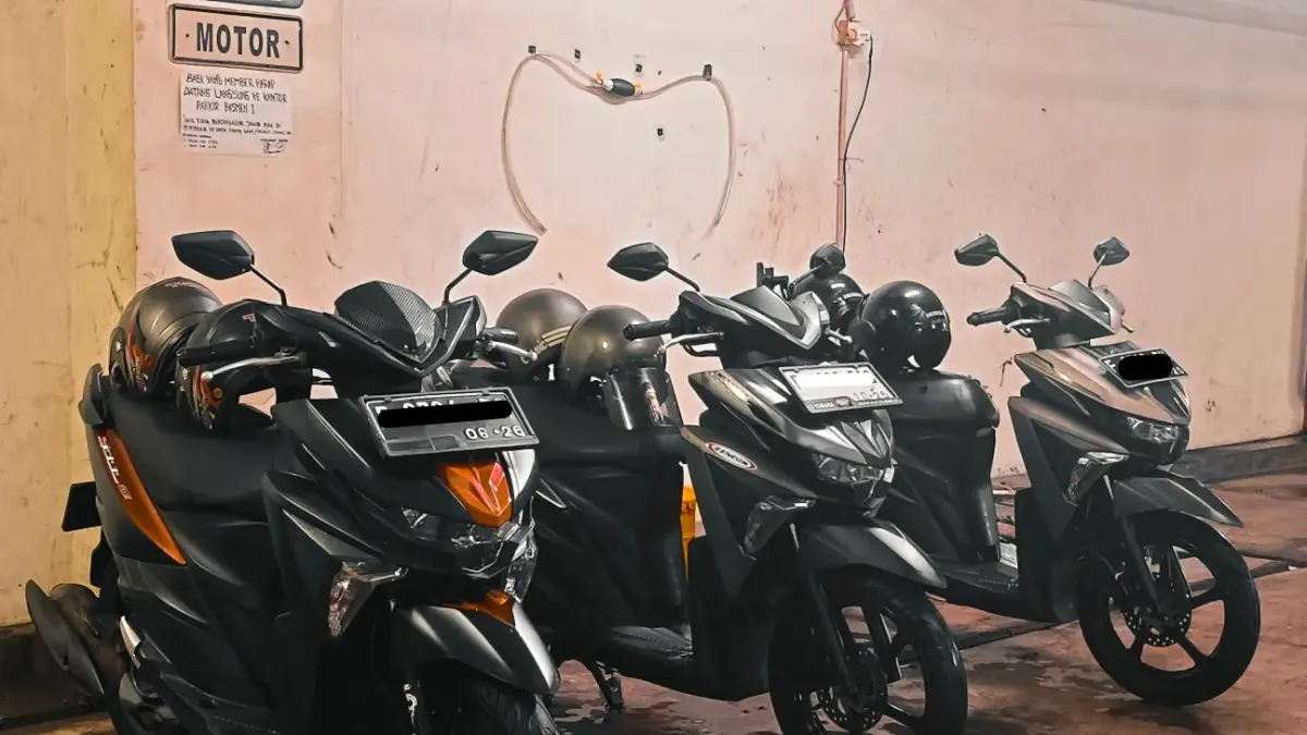 Tempat sewa motor untuk liburan, yang lokasinya depan Stasiun Bogor. Foto: Instagram
