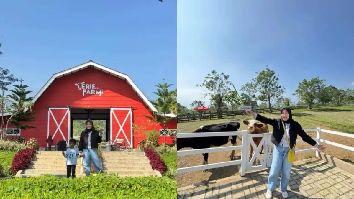 Erif Farm Puncak Bogor. Foto: Instagram
