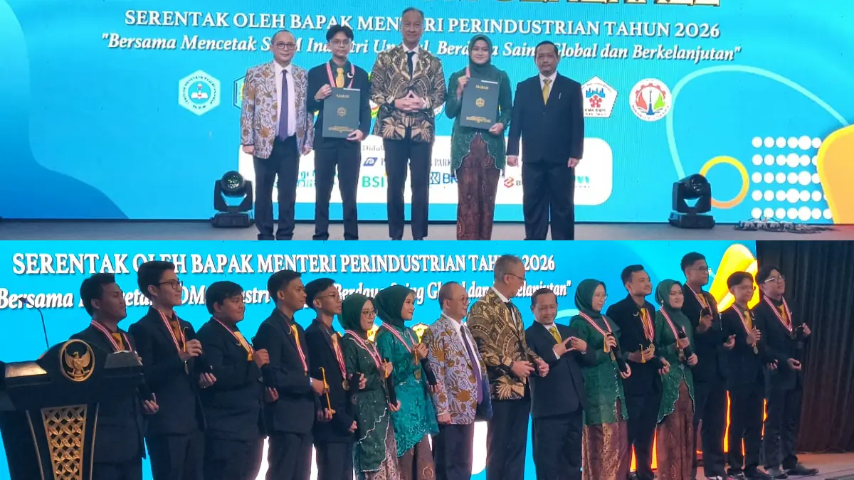 SMK-SMAK Bogor (SMAKBO) menjadi tuan rumah pelepasan lulusan serentak sekolah  binaan Kementerian Perindustrian.(Fikri/Radar Bogor)