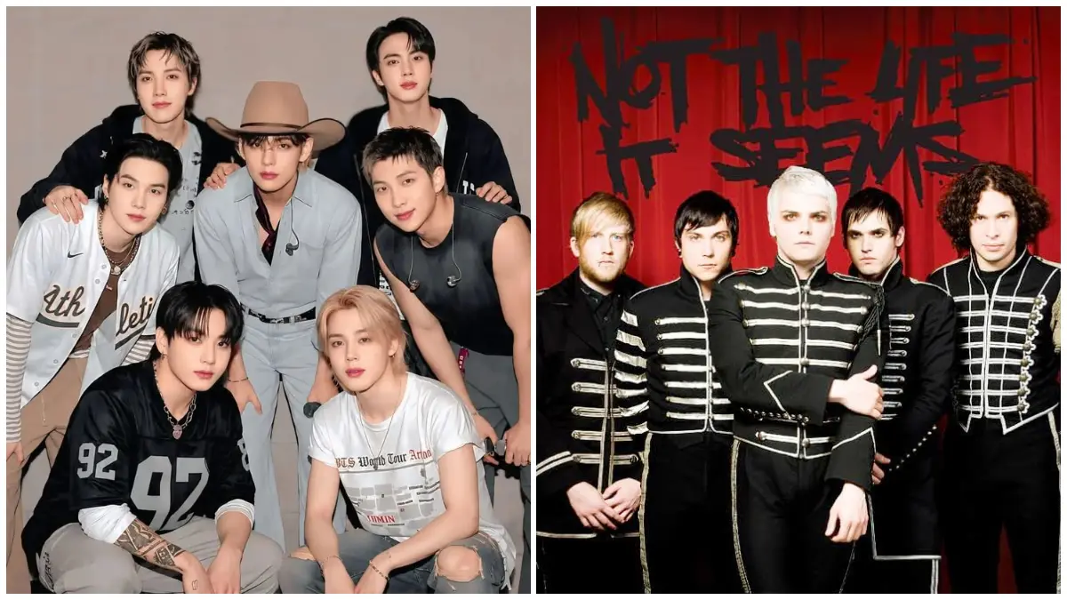 line up artis internasional yang akan menggelar konser musik di Jakarta dari BTS hingga My Chemical Romance. (Foto: Pinterst)