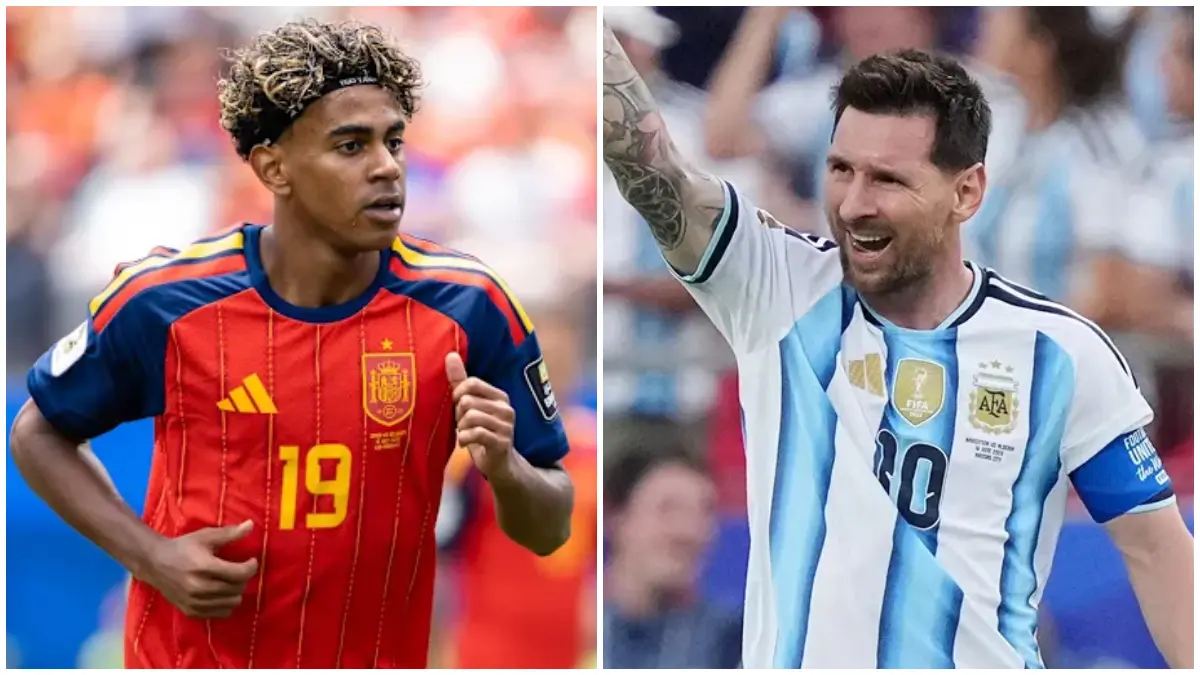 Final Piala Dunia 2026 Spanyol vs Argentina menyajikan pertarungan beda generasi Lamine Yamal dengan Lionel Messi.