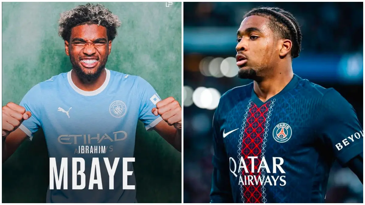 Ibrahim Mbaye permata muda PSG yang sedang menjadi incaran tim top Eropa. (Foto: Instagram @ib.mbaye17 dan @footmercato)