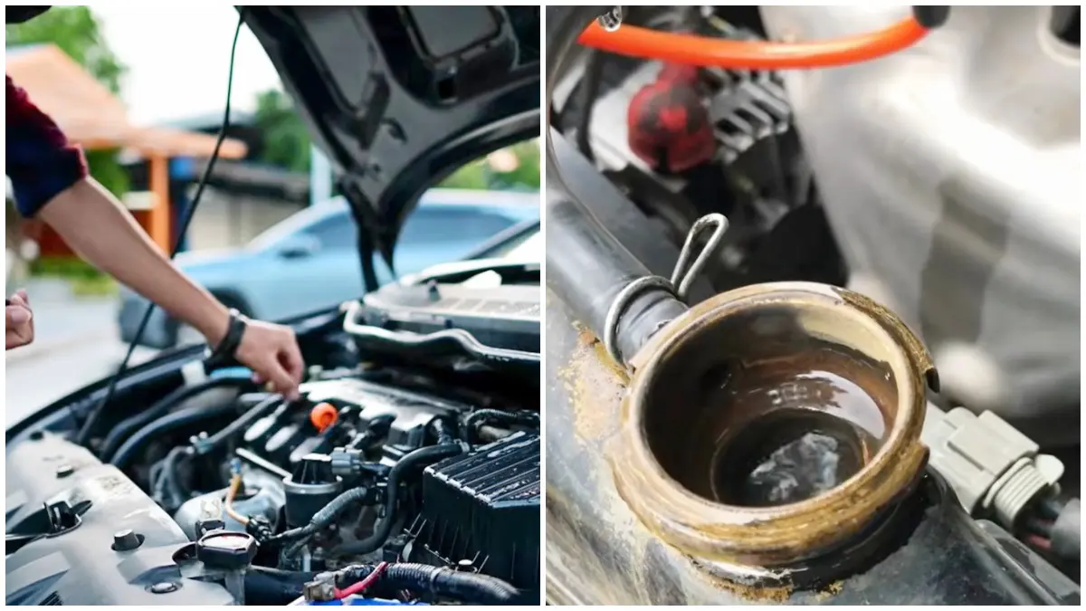 Ilustrasi radiator pada mobil dan pengisian air radiator (Sumber Foto: Kanal Youtube @autotaktikid)