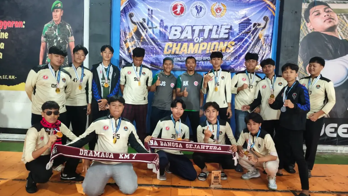 Tim Handball Putra SMAIT BBS Bogor Juara di Bandung Open Championship 2026. Foto: SMAIT BBS for Radar Bogor