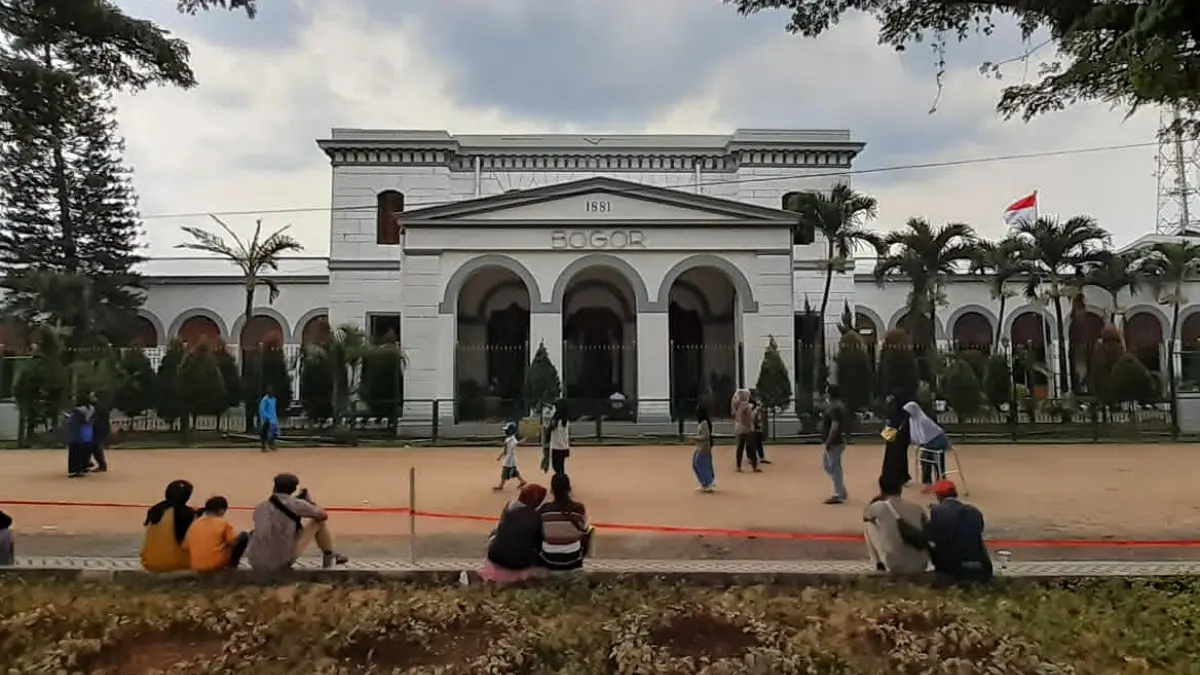 2 peron di Stasiun Bogor ditutup. Foto: Railway Enthusiasts Digest