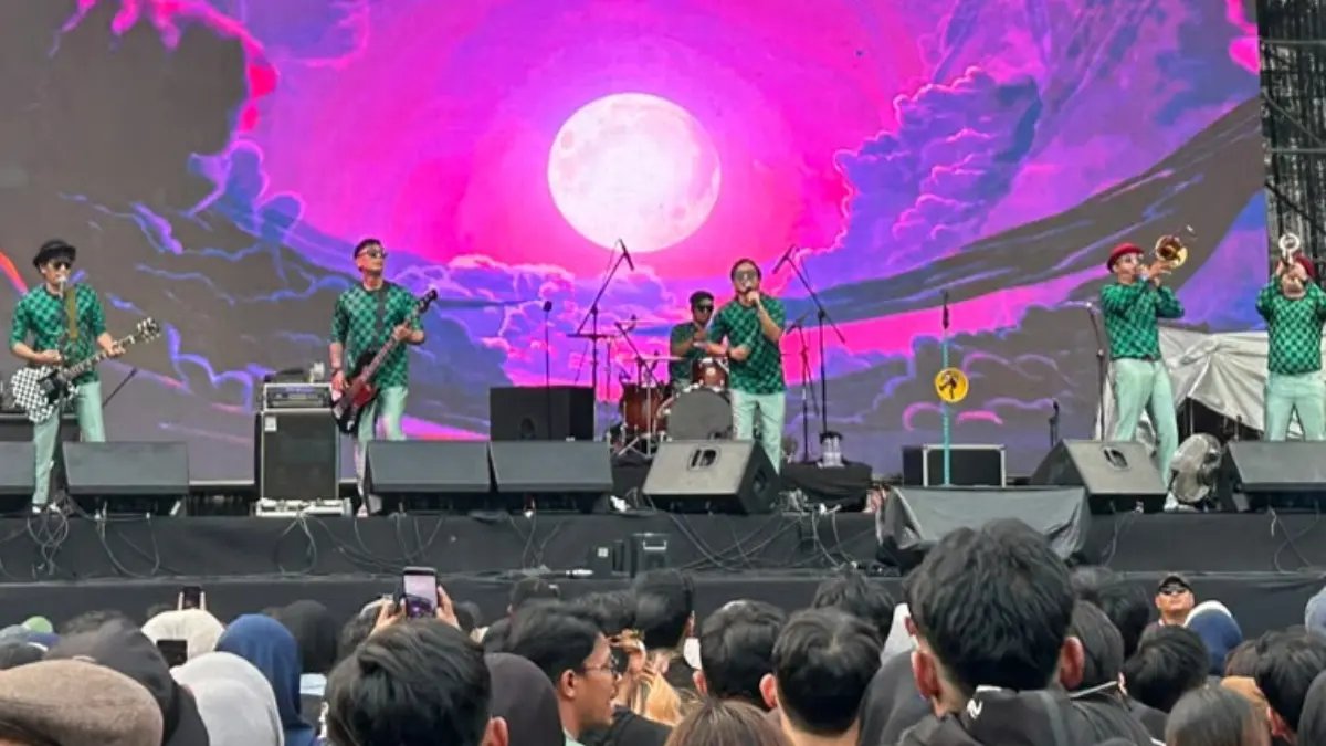 Konser Tipe X di Lapangan Benteng Kota Bogor Minggu, 19 Juli 2026. (Fauzan/Radar Bogor)