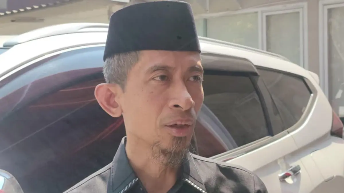 Wakil Ketua II DPRD Kabupaten Bogor, Agus Salim menyampaikan usulan terkait mengatasi kekeringan. (Billy/Radar Bogor)
