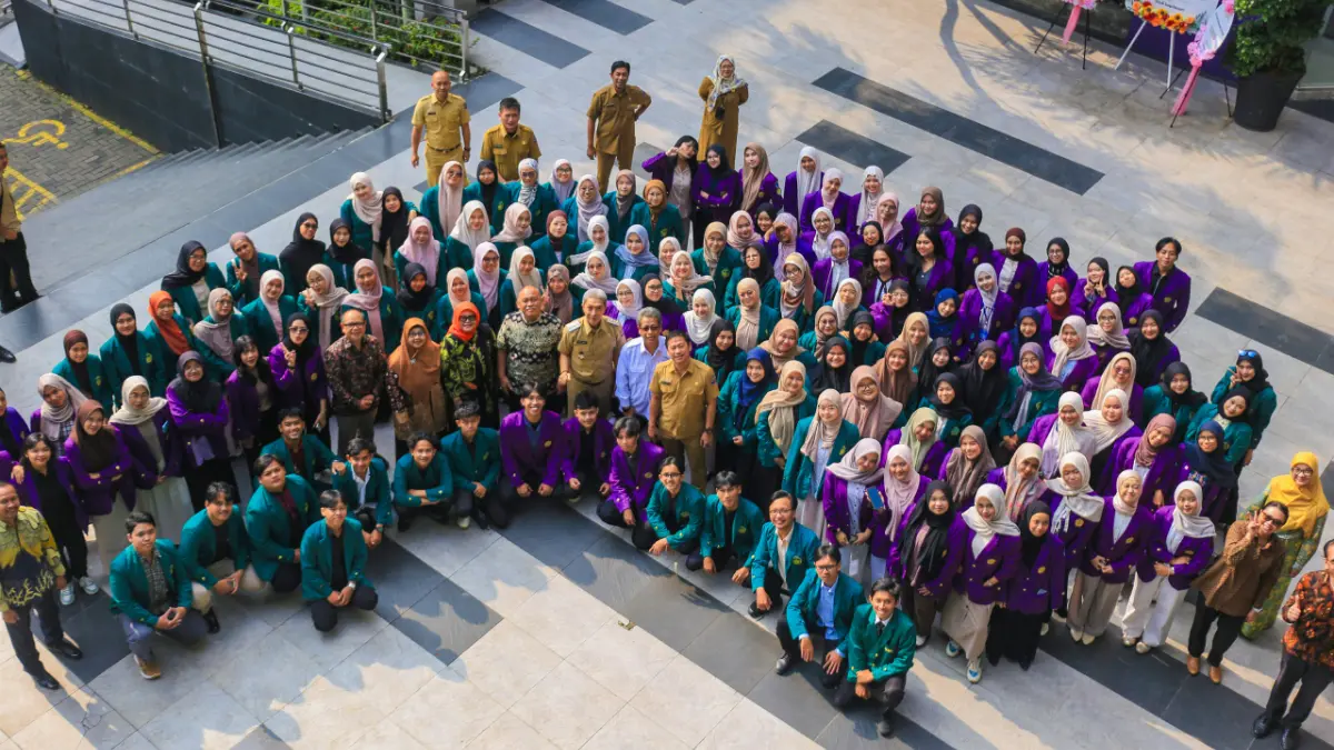 Mahasiswa Universitas Pakuan (UIKA) dan Universitas Ibn Khaldun (UIKA) Bogor mengikuti pembekalan Program Mahasiswa Mengajar Tahun Ajaran 2026/2027 di Graha Pakuan Siliwangi, Kampus Universitas Pakuan. (Dok. Humas Pemkot Bogor)