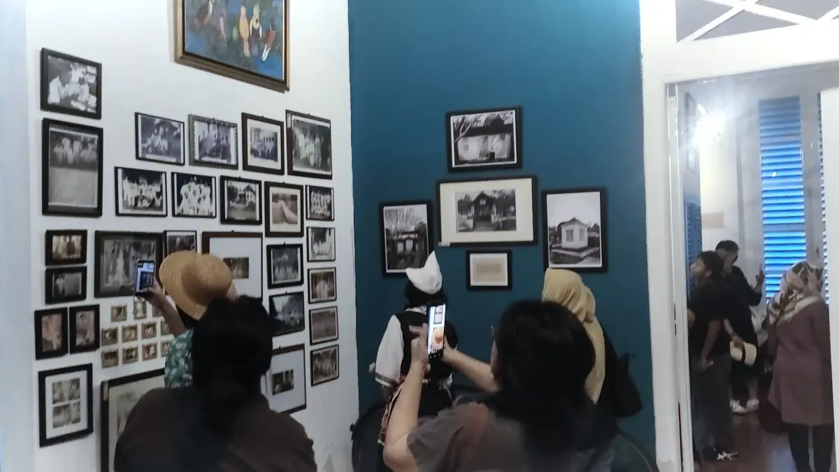 Suasana dalam Historische Studio Depok Lama. (Fajar/Radar Bogor)