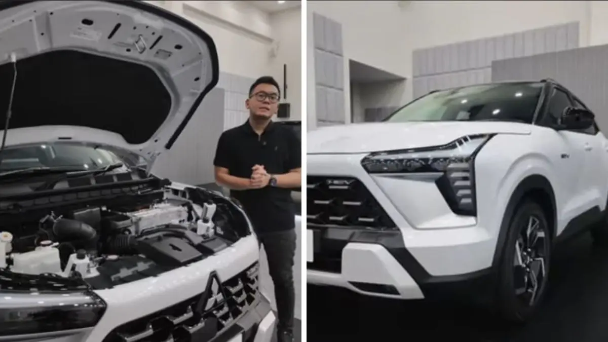 Tampilan Mitsubishi New Xforce
(Foto: Youtube GridOto)