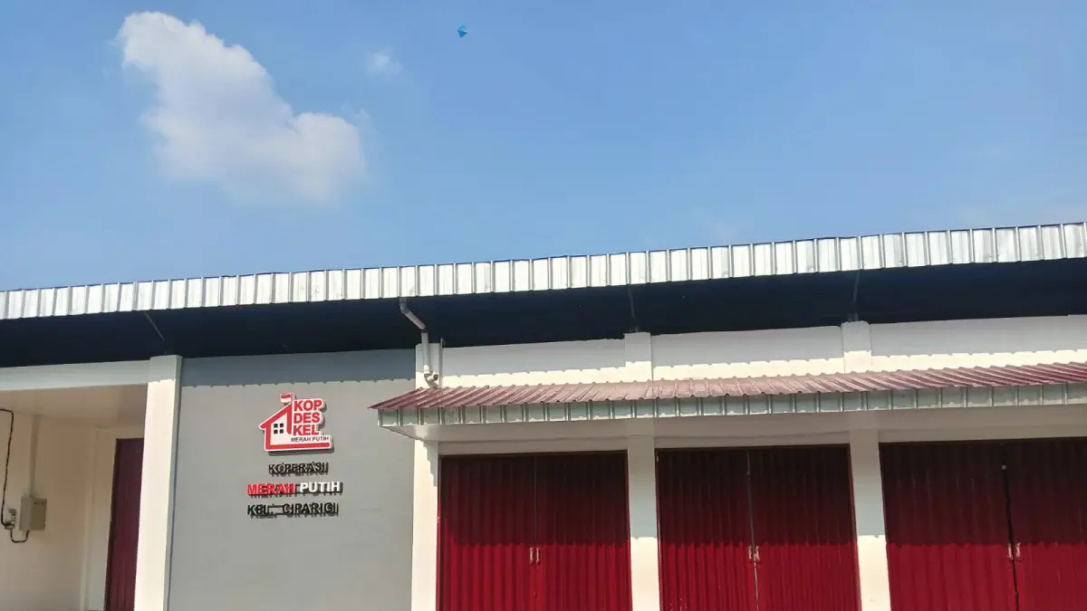 Gerai Koperasi Merah Putih Kelurahan Ciparigi (Dinas KUMKM Dagin for Radar Bogor)