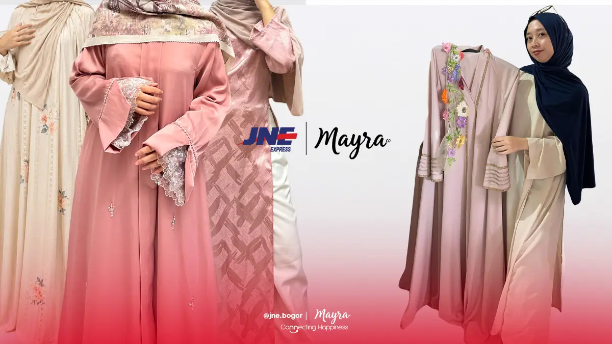 Mayra Collection memperluas pasar fesyen muslim bersama JNE. (Dok. Mayra Collection)