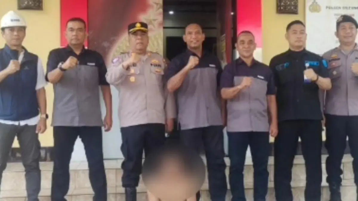 Polsek Cileungsi mengamankan pelaku dugaan pencurian kabel tembaga di Cileungsi, Kabupaten Bogor. (Dok. Polsek Cileungsi)