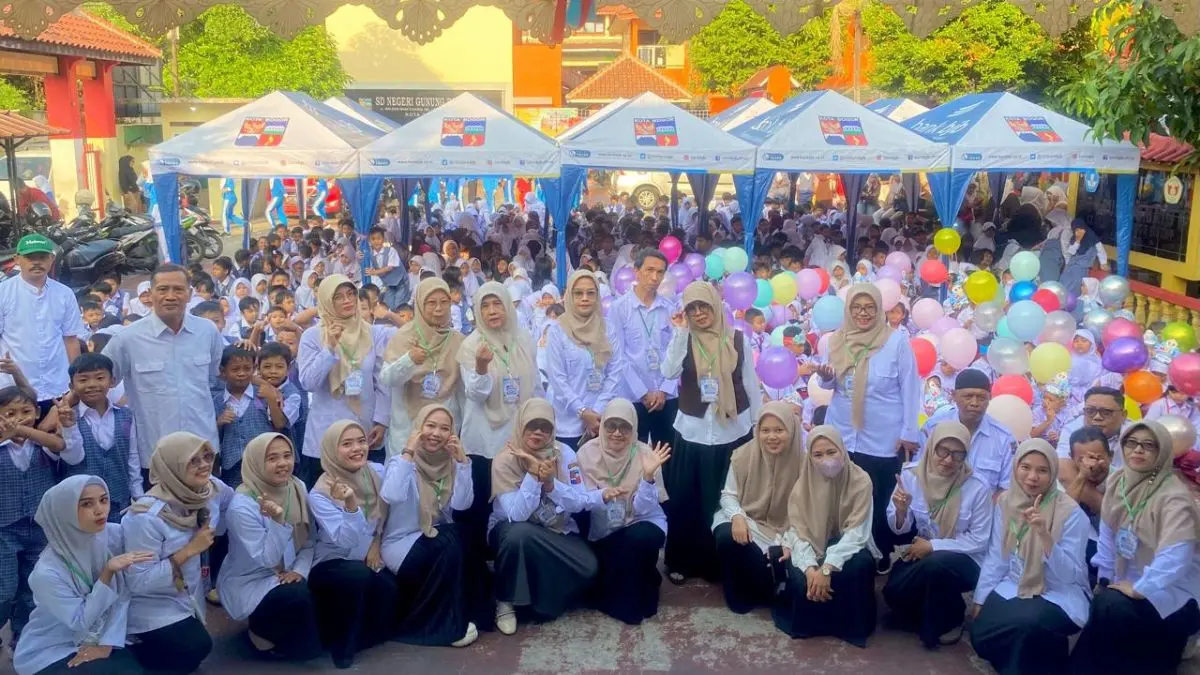 SDN Gunung Batu 1 Kota Bogor menutup rangkaian MPLS) tahun ajaran 2026/2027. (Foto: Fikri/Radar Bogor)