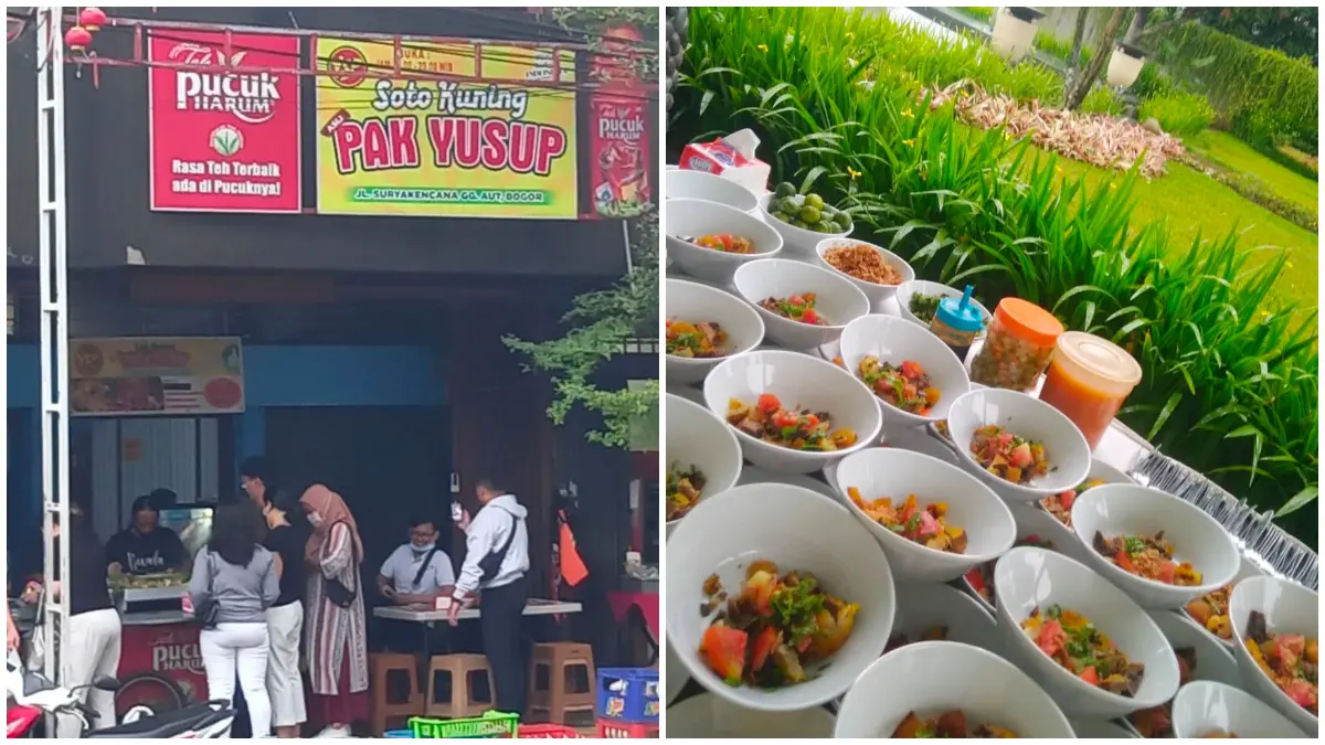 Soto Kuning Pak Yusup tetap menjadi salah satu destinasi kuliner favorit di Bogor. (Foto : Instagram resmi Soto Kuning Pak Yusup)