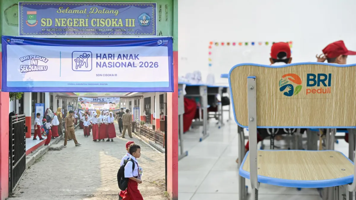 BRI Peduli turut memperingati Hari Anak Nasional 2026. (Dok. BRI)