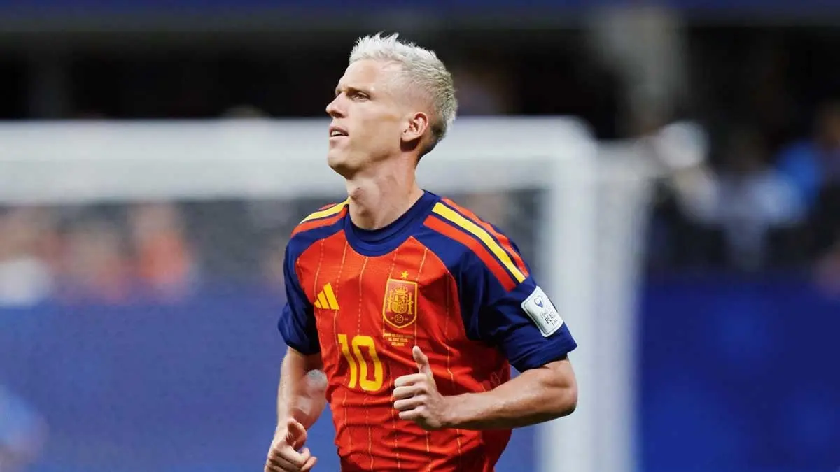 Gelandang Timnas Spanyol Dani Olmo. (Foto : Instagram @daniolmo)