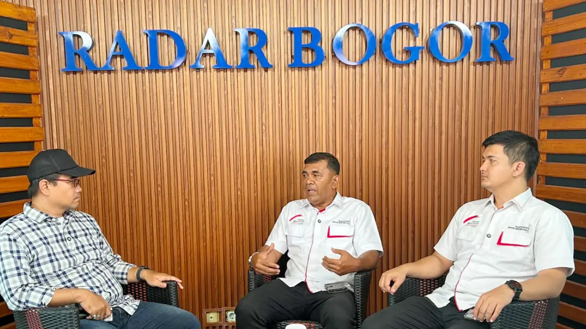 Podcast Bicara Bogor bersama Panitia Festival Merah Putih (FMP) di Radar Bogor, Kamis, 23 Juli 2026. (Fauzan/Radar Bogor)