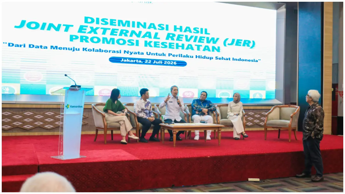Wali Kota Dedie Rachim memaparkan strategi Kota Bogor dalam mewujudkan kota sehat pada Diseminasi Hasil Joint External Review (JER) Bidang Promosi Kesehatan. (Foto: Humas Pemkot Bogor for Radar Bogor)