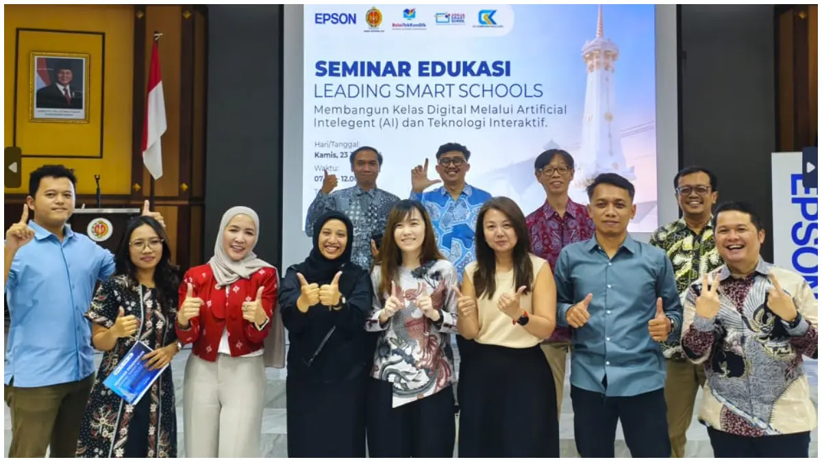 Epson bersama Disdikpora DIY menggelar seminar.