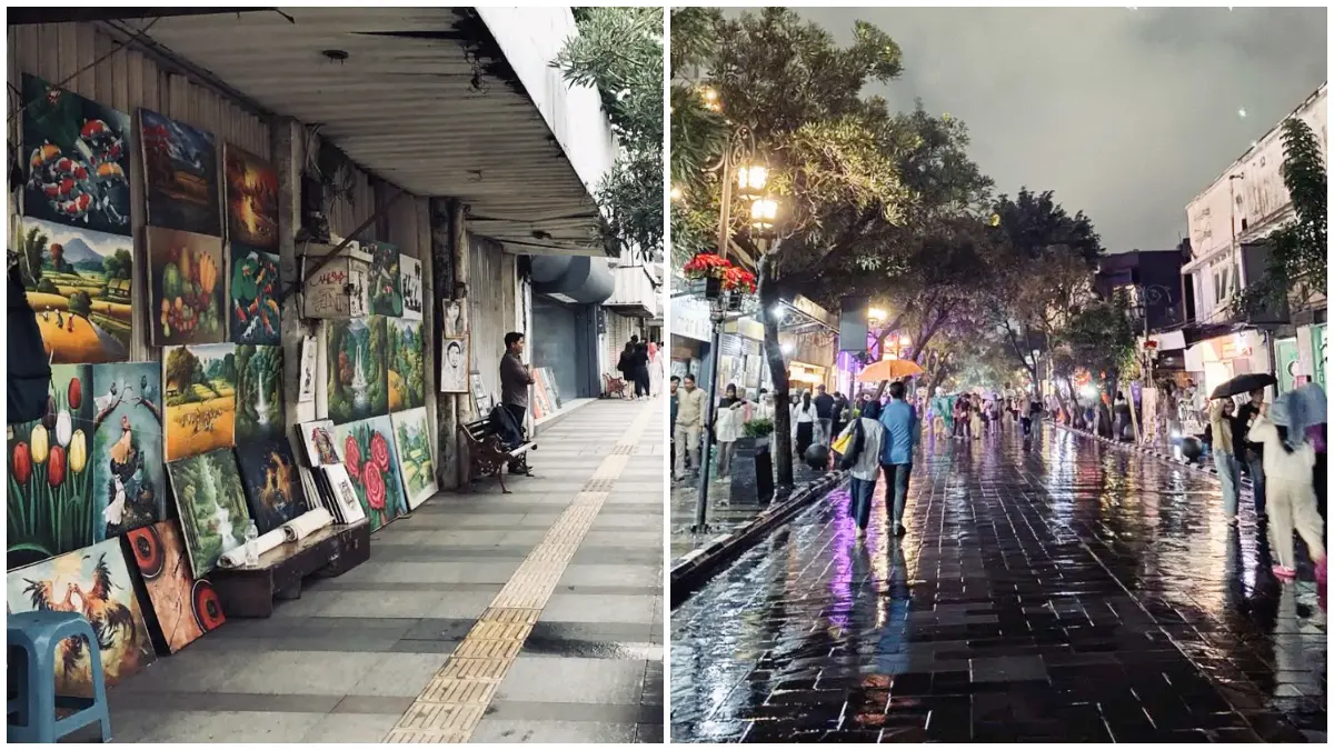 Jalan Braga yang bernuansa klasik namun tetap kekinian. (Foto: Garcia Hidajat, Erdin Rizky, Dirawx, Kusumo Permadi)