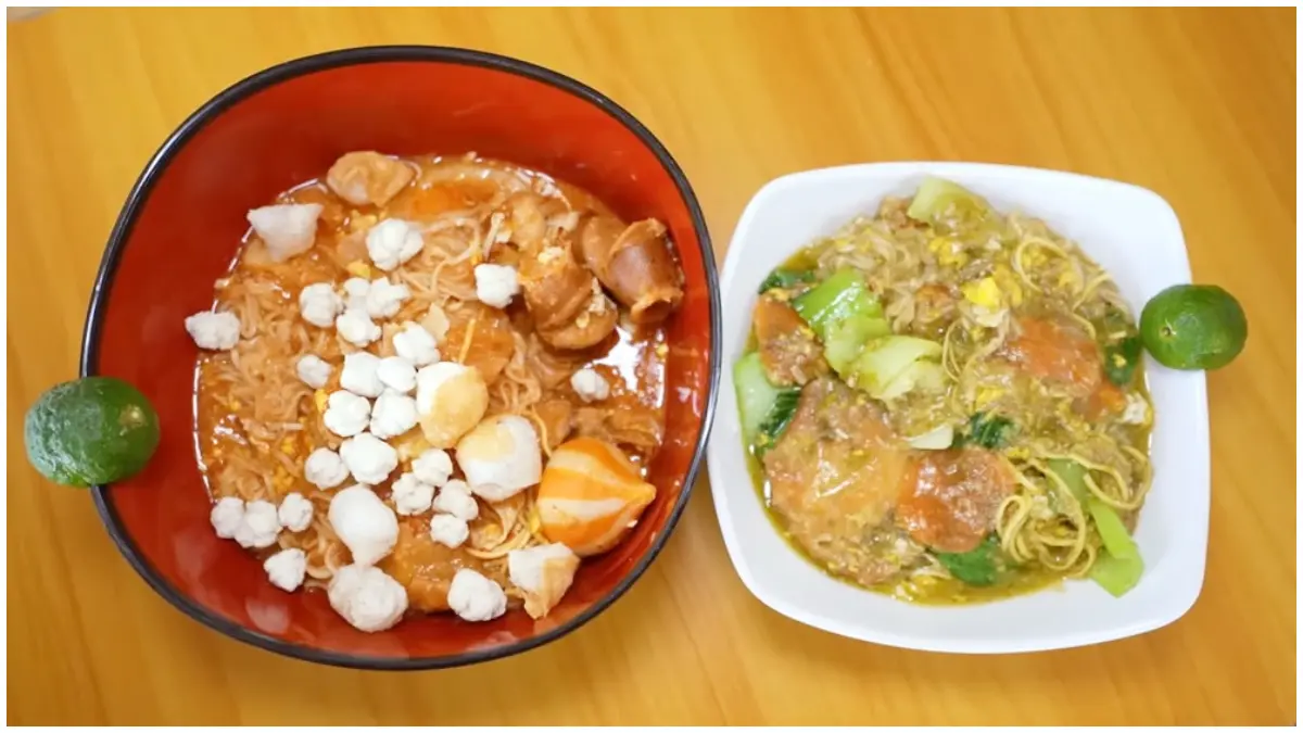 Menu Rajo Seblak Prasmanan. (Foto:Tangkapan layar YouTube @anak.kuliner)