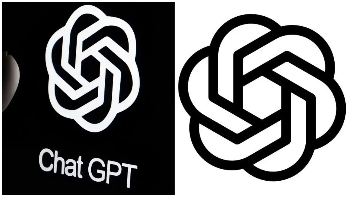 Tampilan logo Chat GPT dan OpenAI. (Foto: Instagram @openai dan X @GlobeEyeNews)