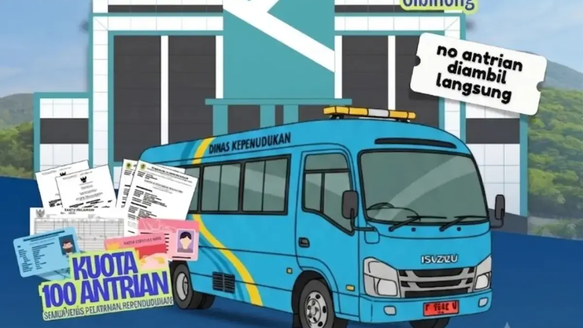 Layanan Minggu Disdukcapil Kabupaten Bogor. Foto: Instagram