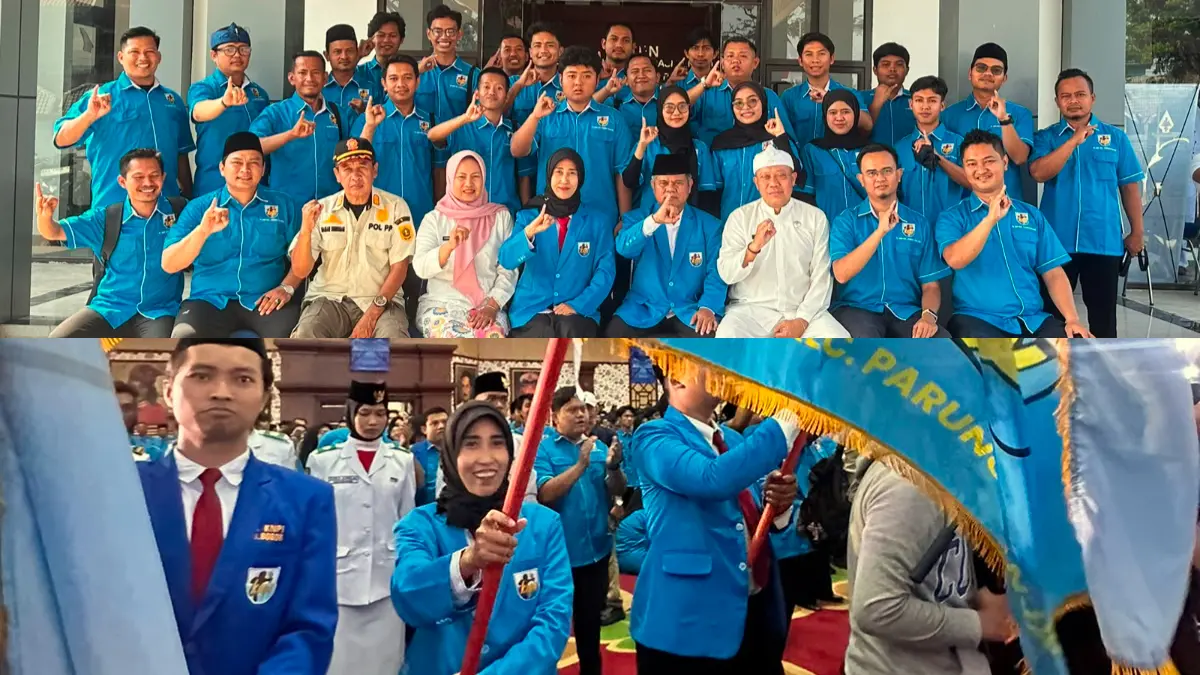Pengurus KNPI Parungpanjang Kabupaten Bogor menyiapkan 7 program unggulan.  (Foto: Radar Bogor)