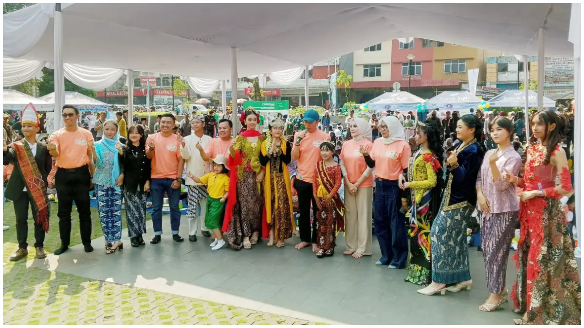 Puncak peringatan Hari Anak Nasional (HAN) Tingkat Kota Bogor di Alun-Alun Kota Bogor. (Foto: Fikri/Radar Bogor)