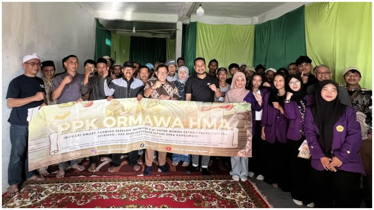 Sosialisasi budidaya cabai jawa kepada poktan di Desa Pancawati, Kabupaten Bogor oleh Tim PPK ORMAWA HMA Unpak