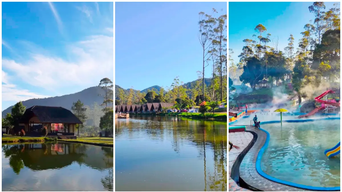 Suasana eMTe Highland Resort yang indah dan nyaman di Ciwidey Bandung. (Foto: Gmaps Ciwidey Trip, Ktira Kharisma, Pay Aprilia)