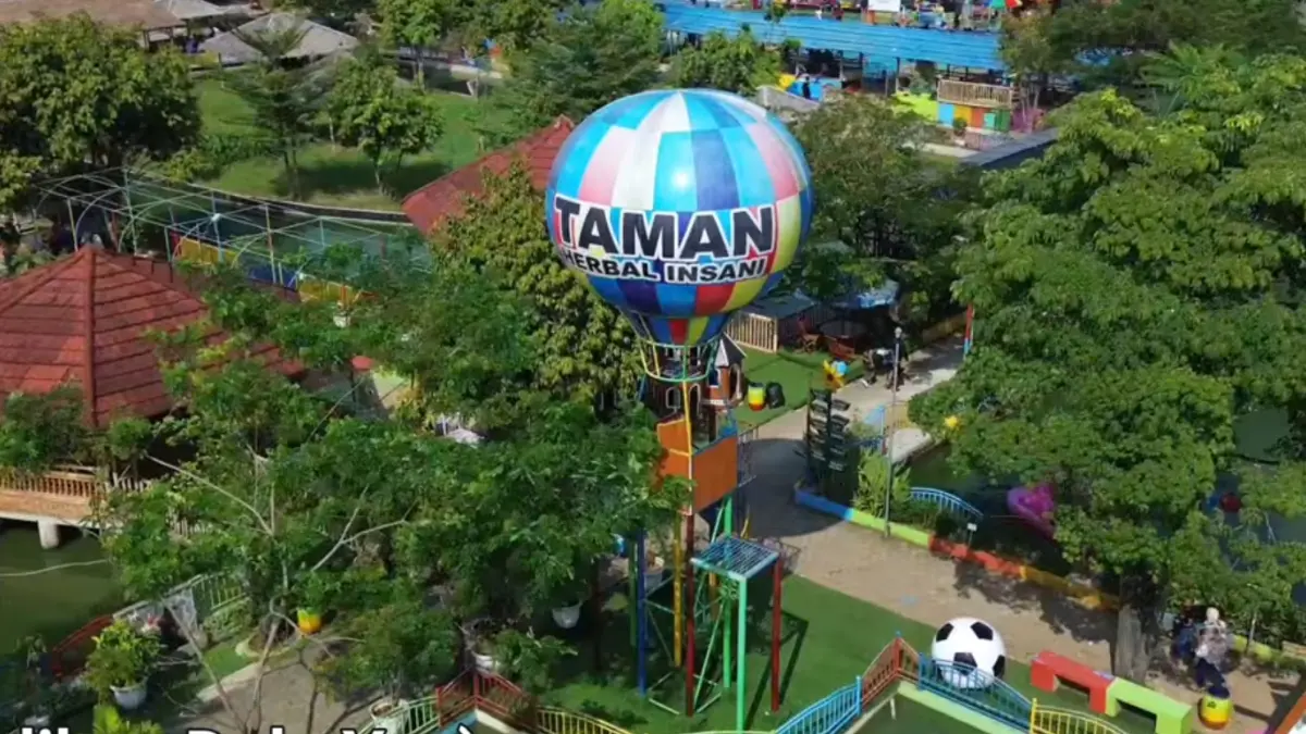 Taman Herbal Insani. (Foto: YouTube Bang Edhy Ompong)