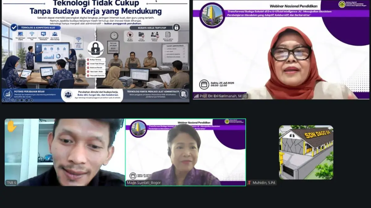Webinar AI ILUNI Sekolah Pascasarjana Unpak.