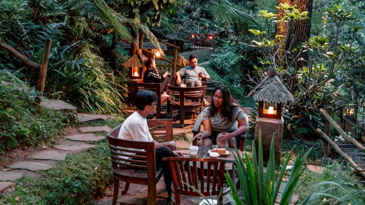 Kafe Alam Resto dan Penginapan di Pancawati, Kabupaten Bogor. Foto: Instagram
