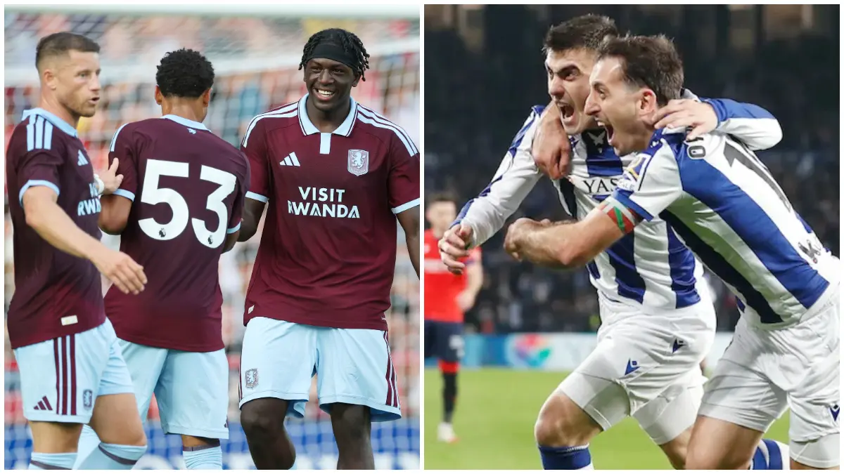 Aston Villa akan menghadapi Real Sociedad pada laga uji coba pramusim.