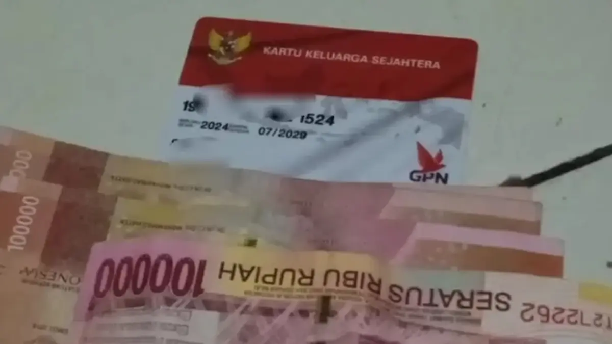 Bukti pencairan bansos BPNT tahap kedua susulan. (Foto: YouTube Arfan Saputra Channel)