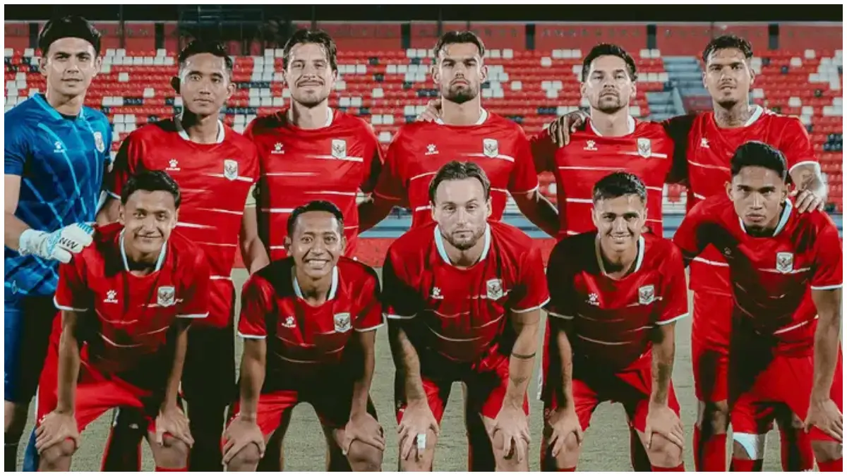 Ilustrasi Timnas Indonesia bakal menghadapi Kamboja di Piala AFF 2026.