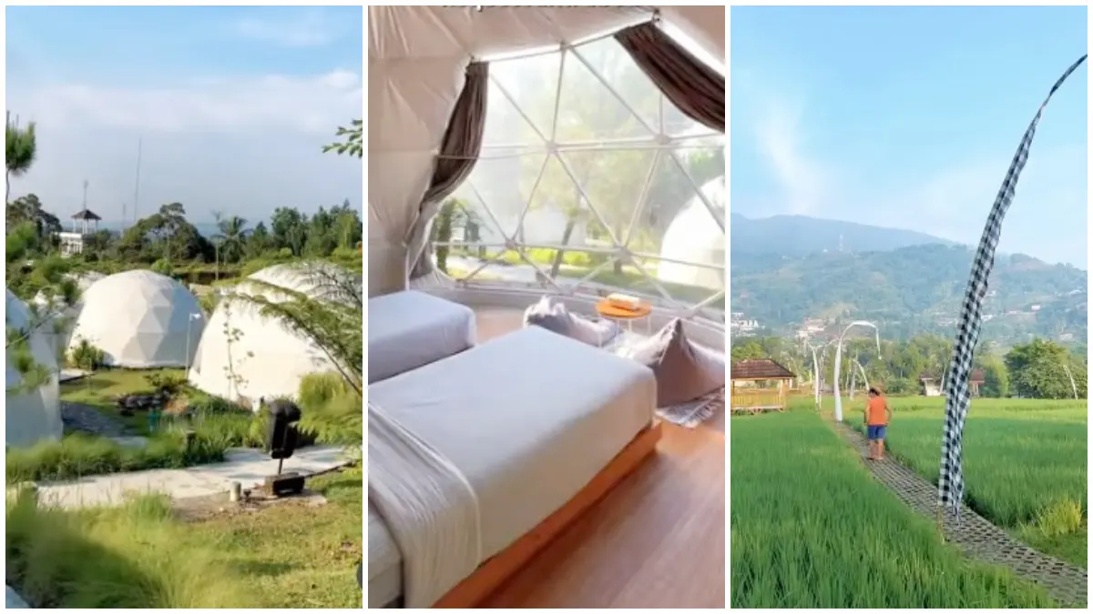 Suasana Lenirra Villa and Resto di kawasan Cijeruk Bogor. (Foto : Instagram @hadjukemal)