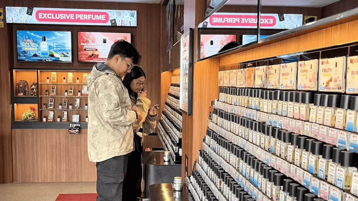 Tania Perfume punya konsep self-service di Bogor. Foto: Instagram