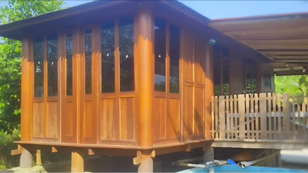 Villa Mencil di Kampung Pamokolan, Bogor. (Foto: YouTube Jonggol Pelosok)