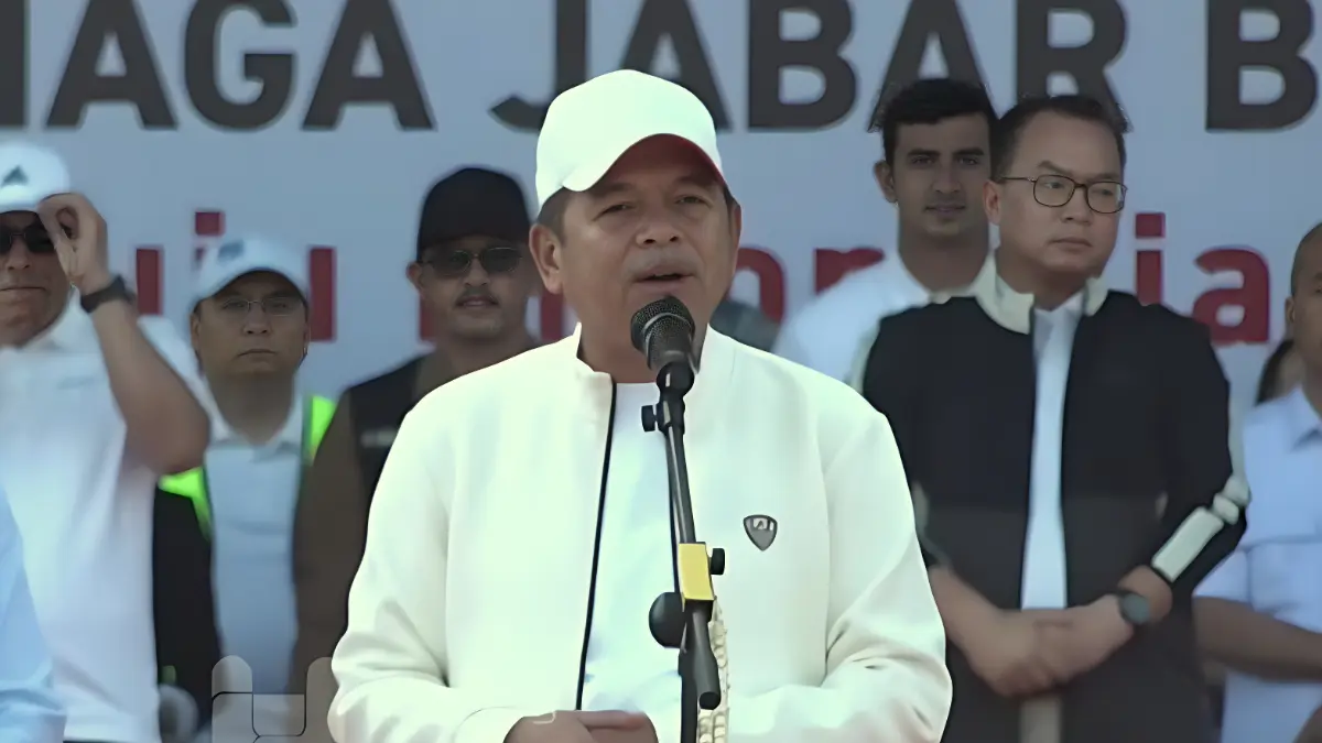 Gubernur Jawa Barat, Dedi Mulyadi tegaskan siswa tidak boleh buang sampah sembarangan. (Humas Jabar)