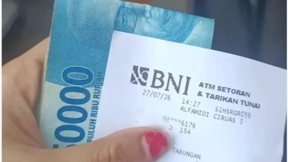 Ilustrasi bukti pencairan bansos tahap kedua susulan 2026. (Foto: YouTube Arfan Saputra Channel)