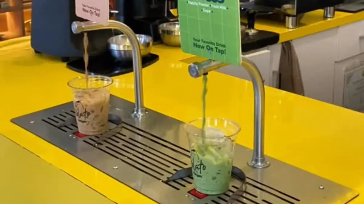 Kolato Bogor kini punya matcha dan coffee tap bar pertama. Foro: Instagram