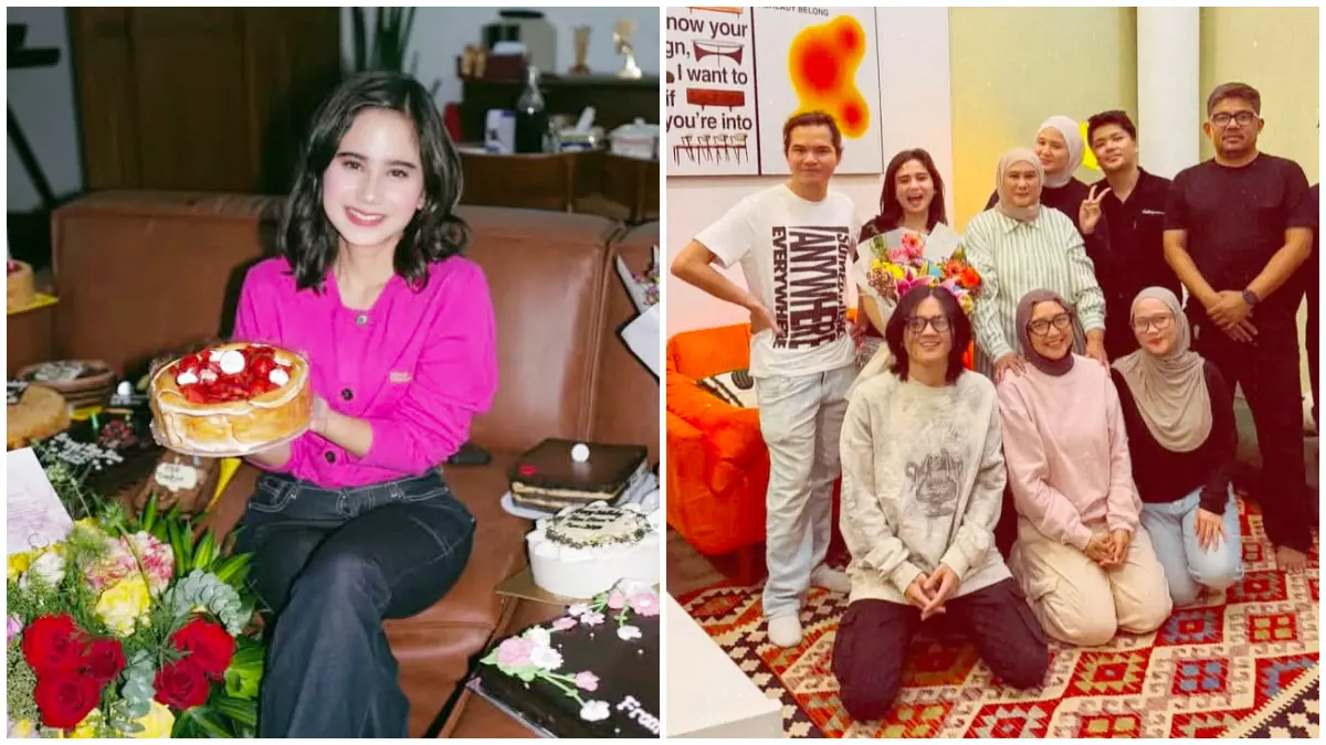 Momen Tissa Biani merayakan ulang tahun ke-24. (Foto: Instagram @tissabiani)&nbsp;