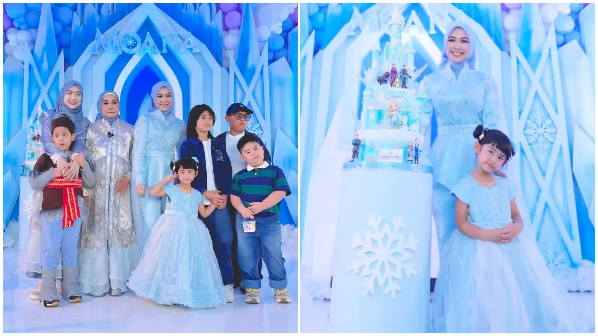 Momen Ulang Tahun ke- 4 tahun Moana, putri dari Ria Ricis. (Foto: Instagram @riaricis1795) 