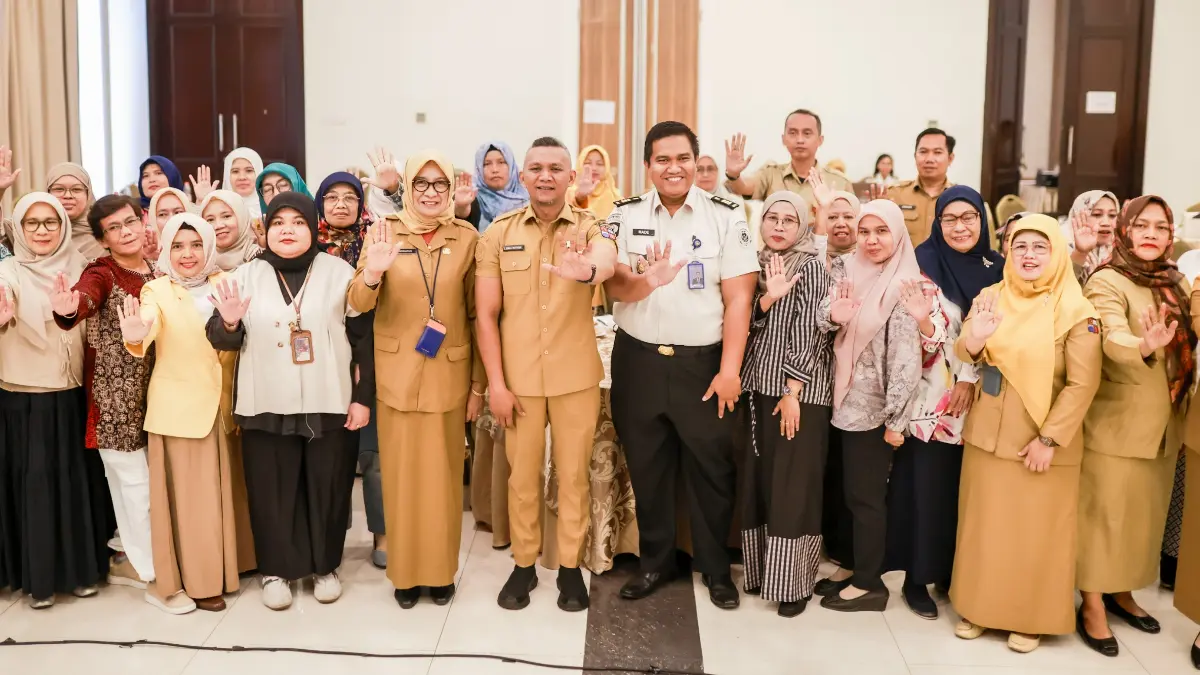 Pelatihan Manajemen dan Penanganan Kasus Kekerasan terhadap Perempuan dan Anak. (Dok. Humas Pemkot Bogor)