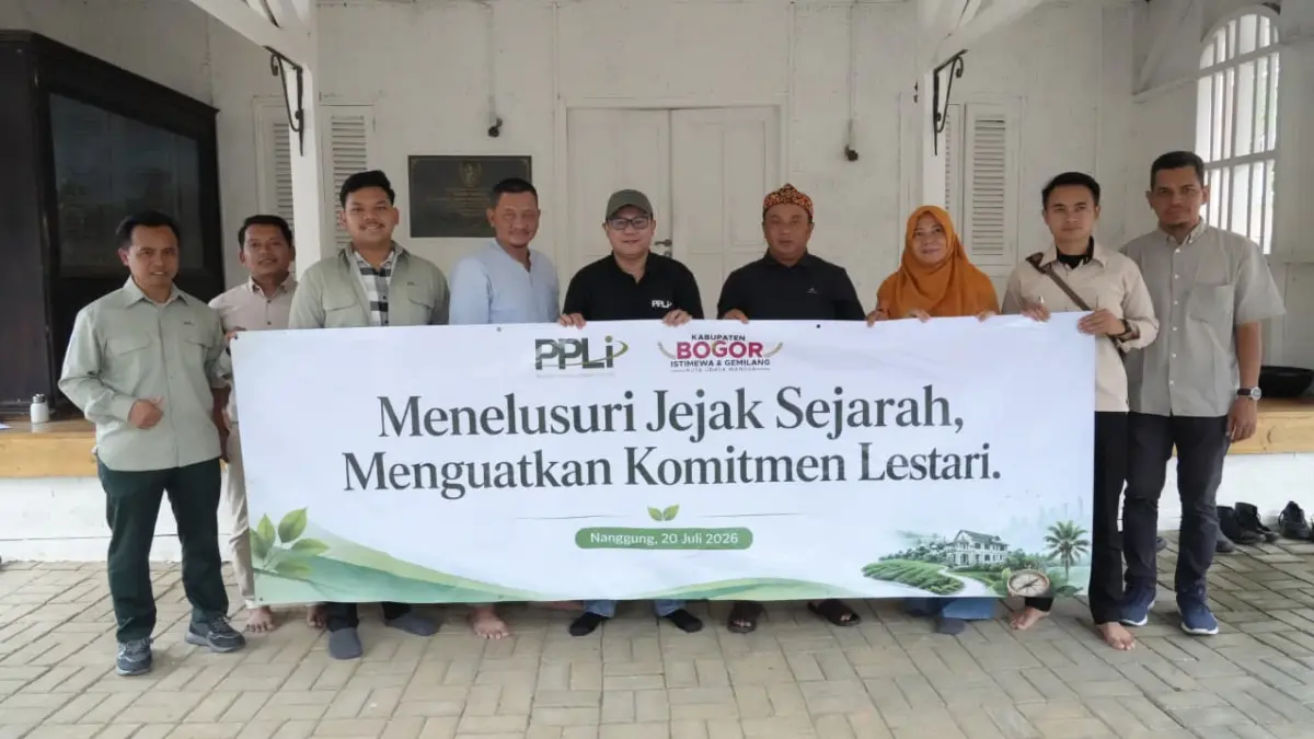 PPLI menggelar rangkaian kegiatan diskusi dan napak tilas di Pendopo Bupati Bogor pertama di Desa Malasari, Nanggung. (Foto : PPLI)