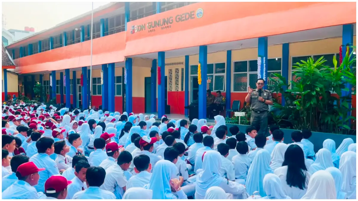 Sosialisasi bahaya game online terlarang di Kota Bogor.