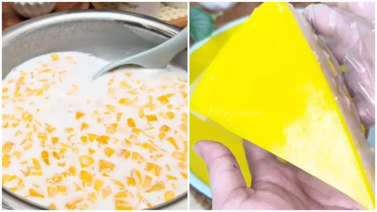 Tampilan Kue Talam Nangka (Foto: Kanal Youtube @ElizaPerkasa)